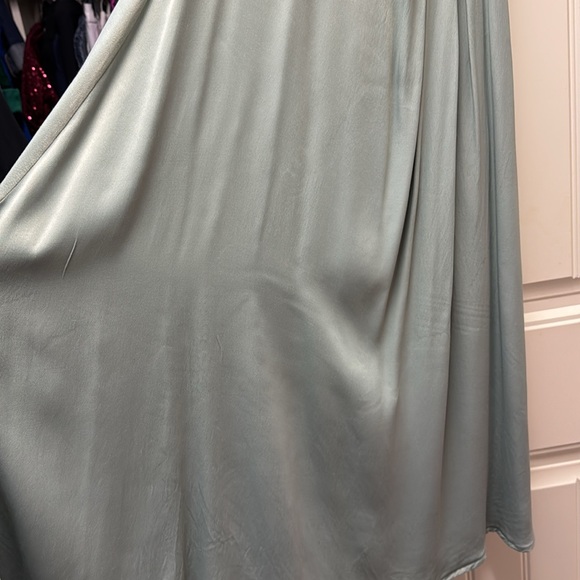 Anthropologie Gemini twofer sweater dress sage green color - Picture 6 of 8